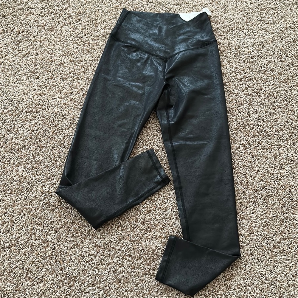 Aerie Offline leather leggings NWT